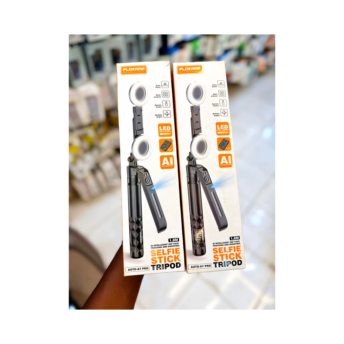 Plokama A7 AI Face-Tracking Tripod
