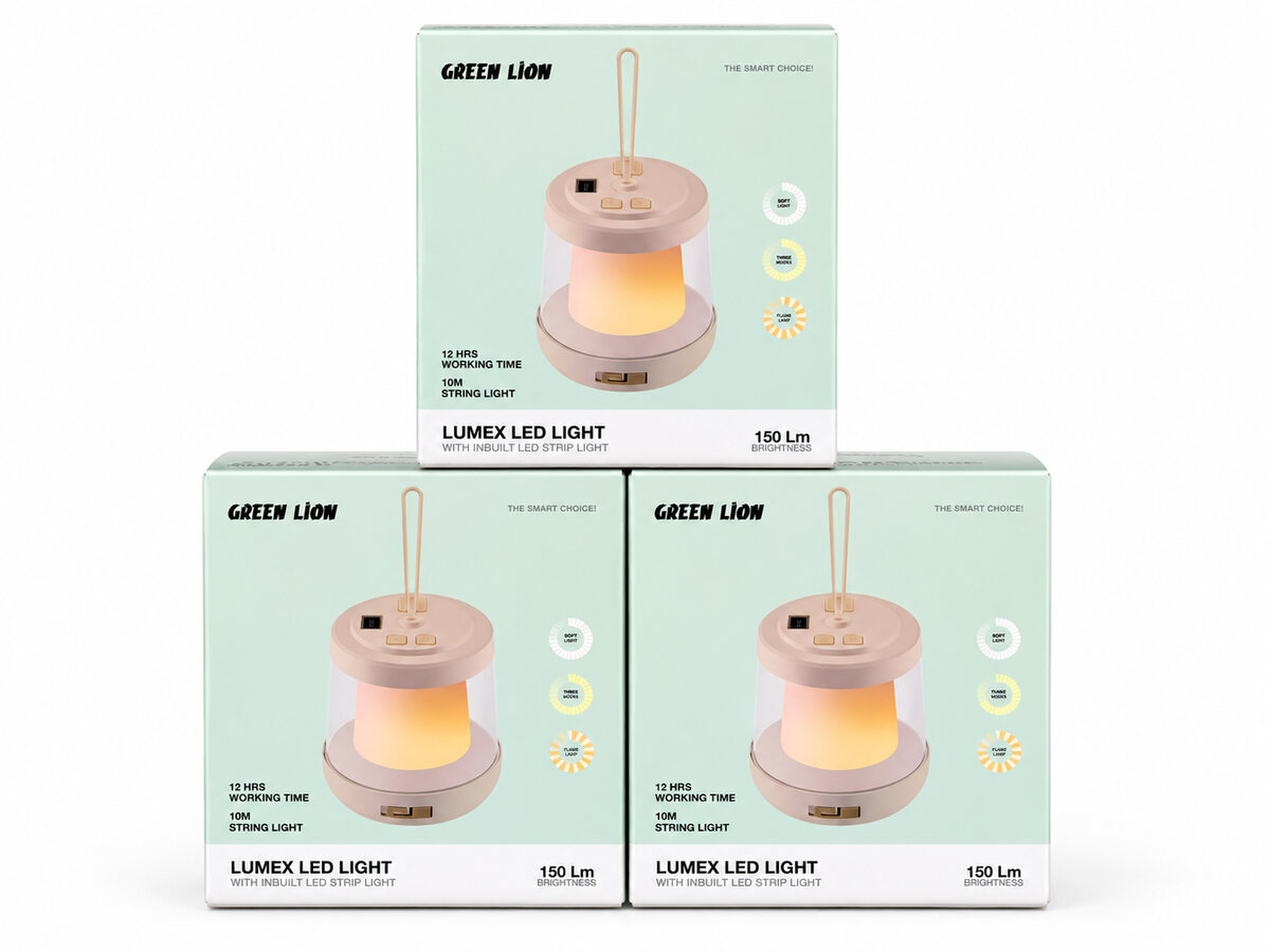 Green Lion Lumex LED Light and Power Bank