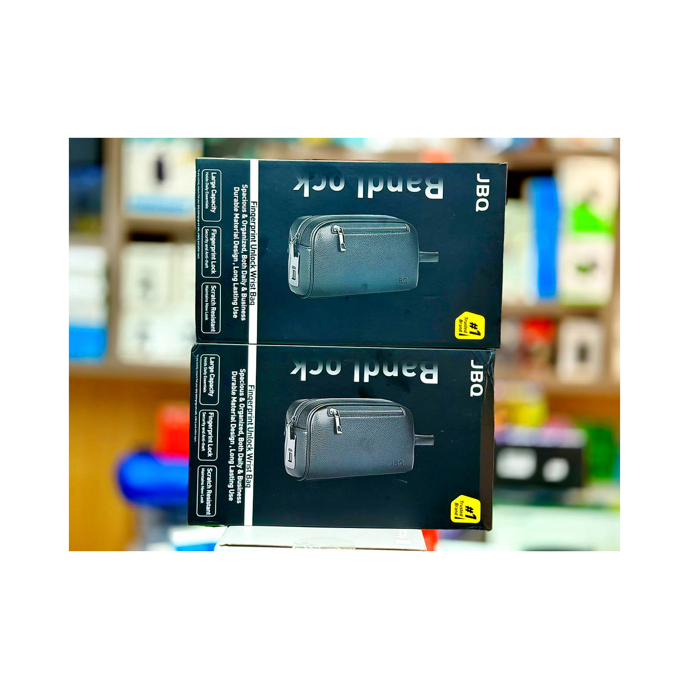 JBQ Fingerprint Unlock Wrist Pouch