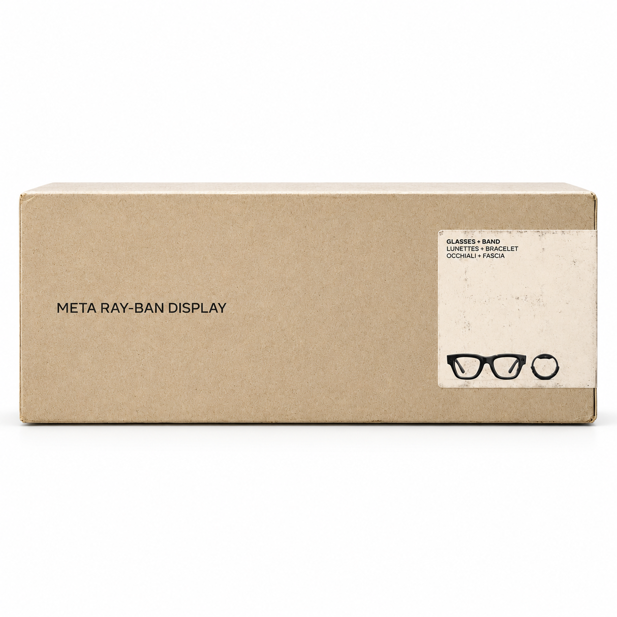 Meta Ray-Ban Display AI Glasses with Neural Band - Black