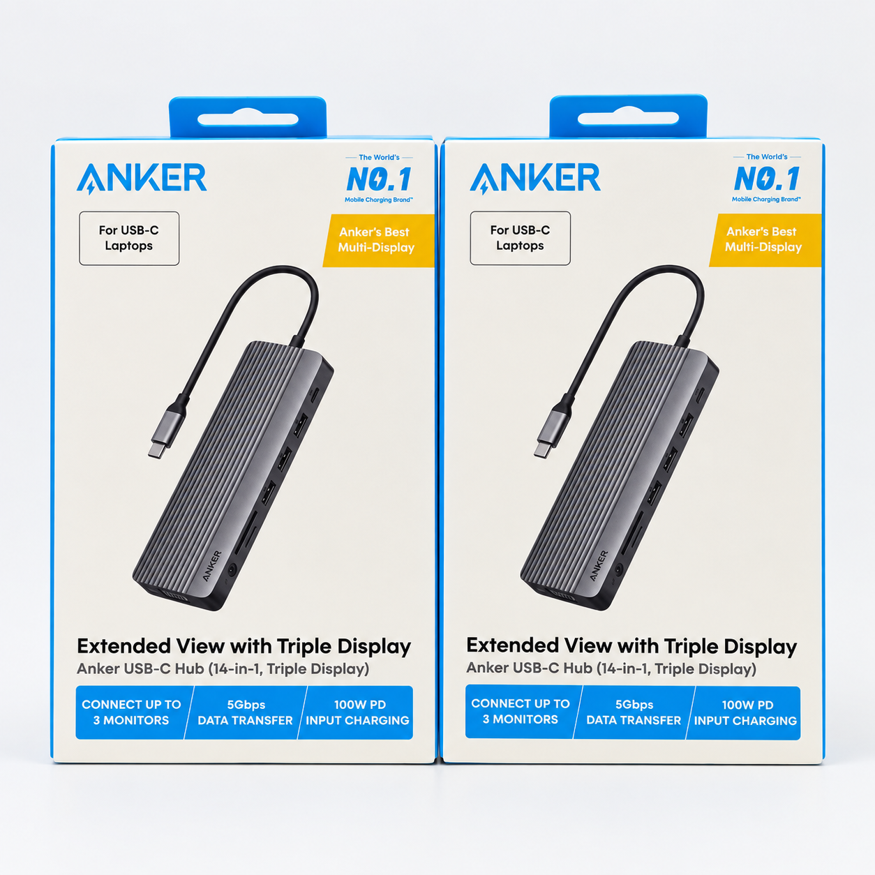 Anker 14-in-1 USB-C Hub with Triple Display