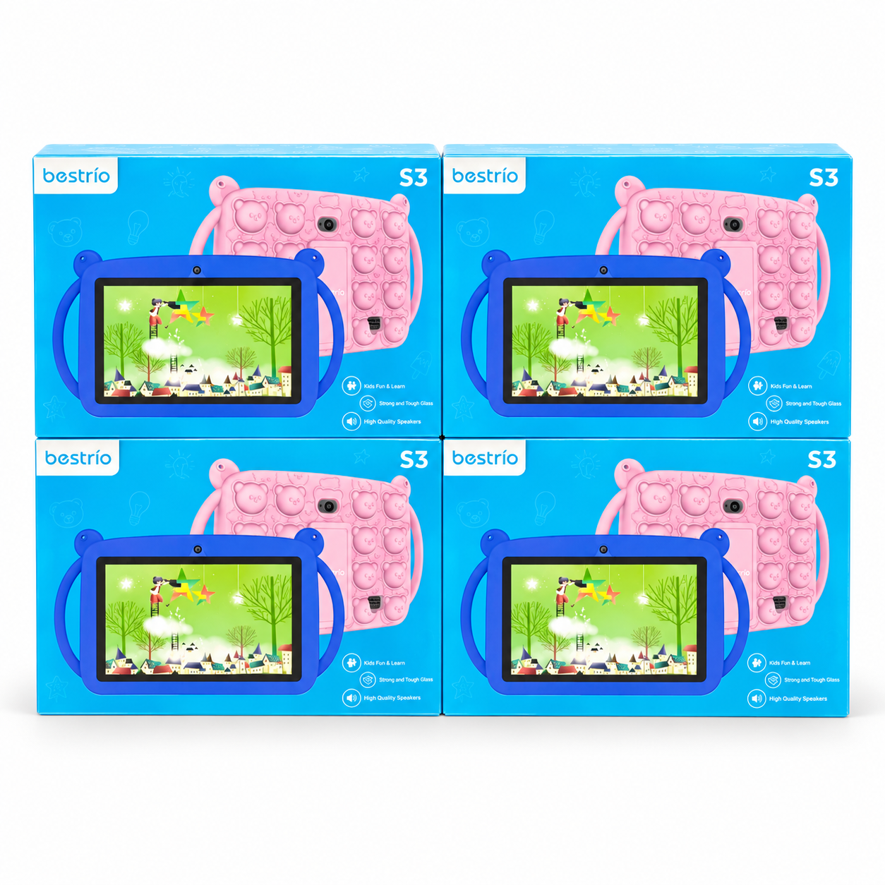 Bestrio S3 Kids Tablet 128GB 4GB RAM