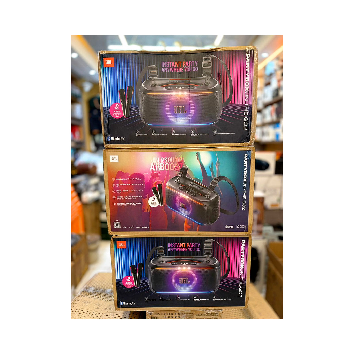 JBL PartyBox On-The-Go 2 Portable Party Speaker
