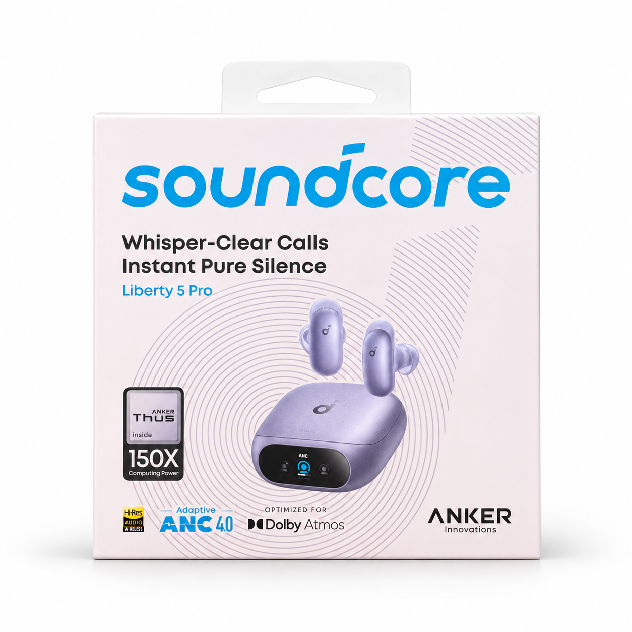 Anker Soundcore Liberty 5 Pro Noise-Cancelling Earbuds