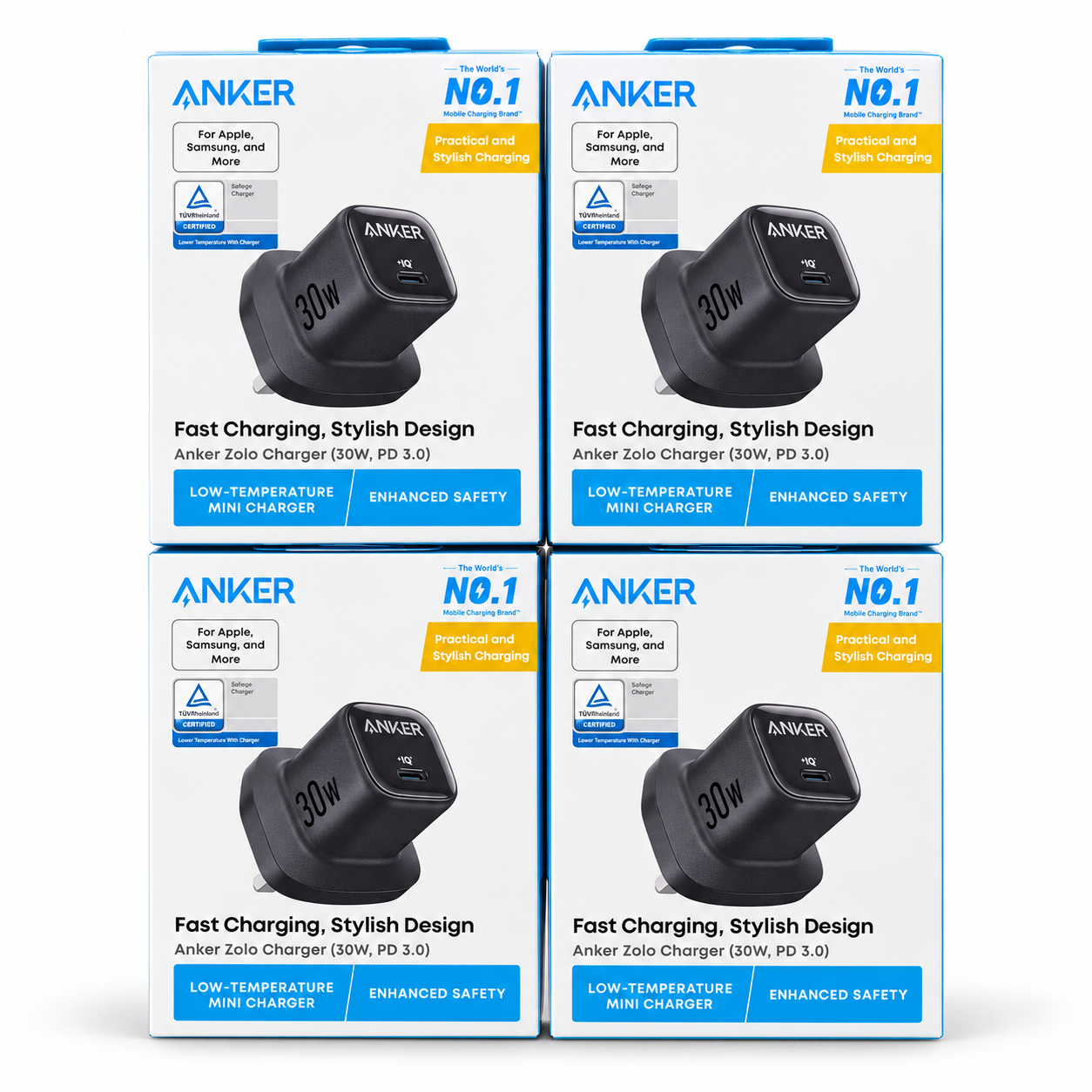 Anker 30W GaN USB-C Fast Charger Adapter