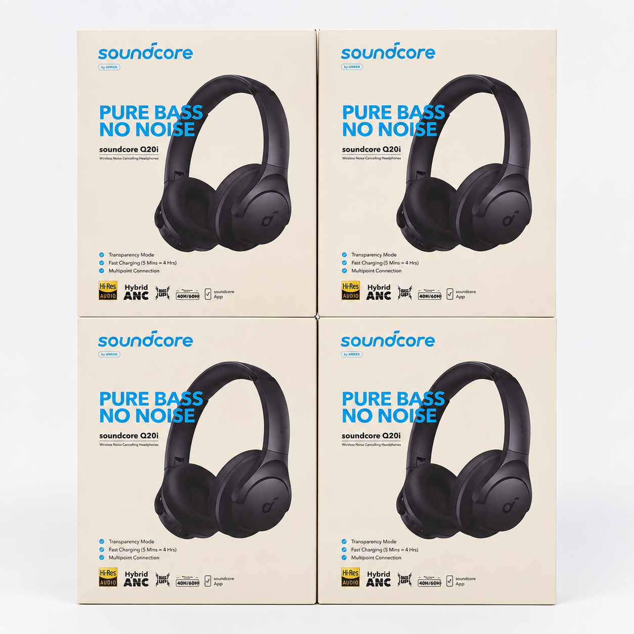 Soundcore Q20i Hybrid ANC Wireless Headphones