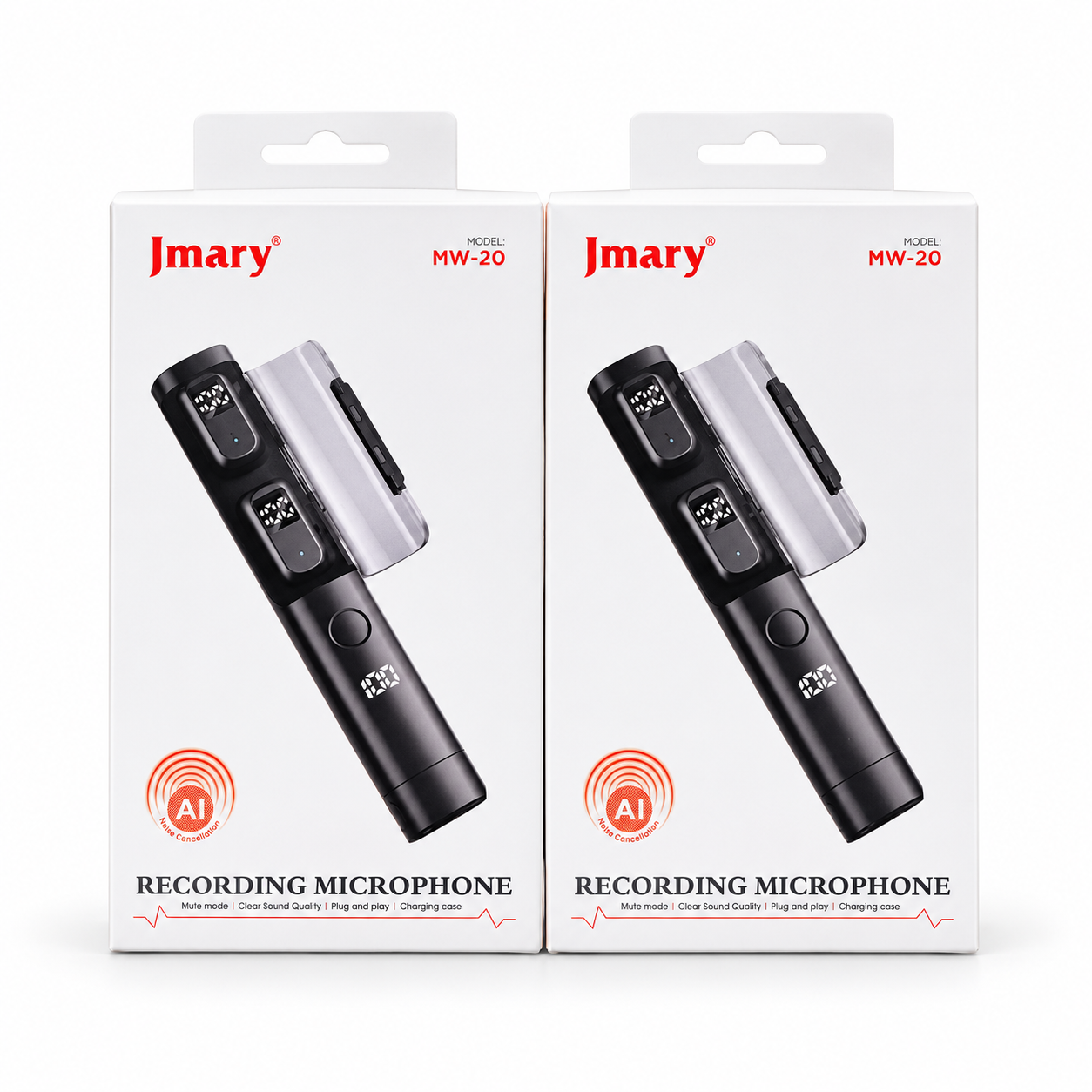 Jmary MW-20 Dual Wireless Microphone System