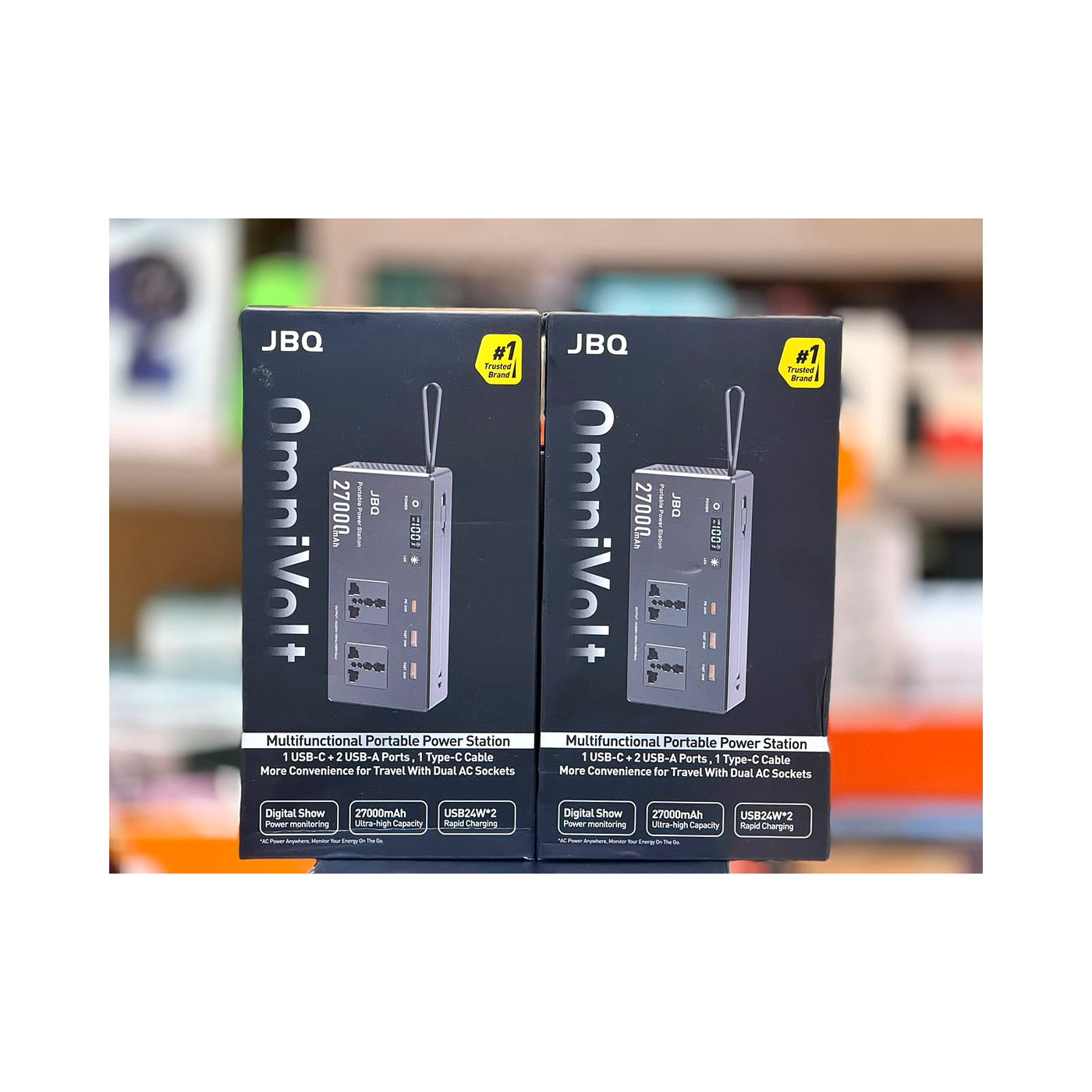 JBQ OmniVolt 27000mAh Portable Power Station
