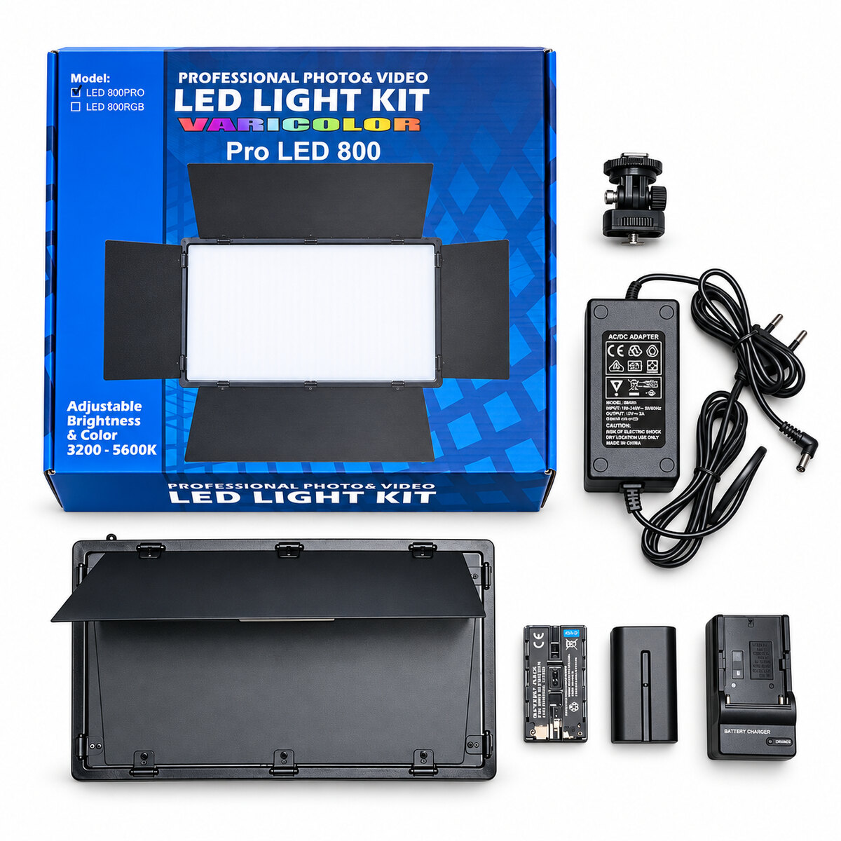 Pro LED 800 Professional Photography Video Light