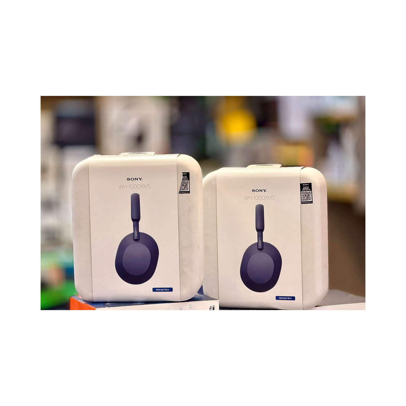 Sony WH-1000XM5 Headphones Midnight Blue