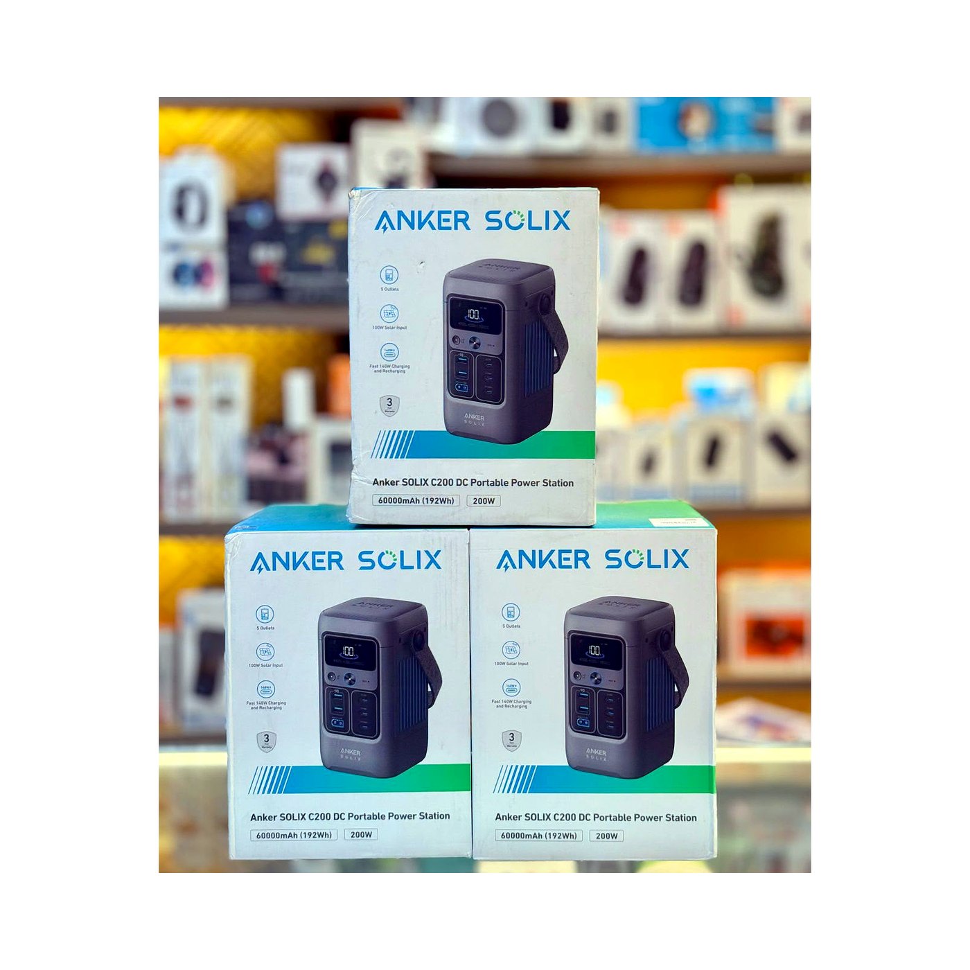Anker Solix C200 DC Power Station 60000mAh