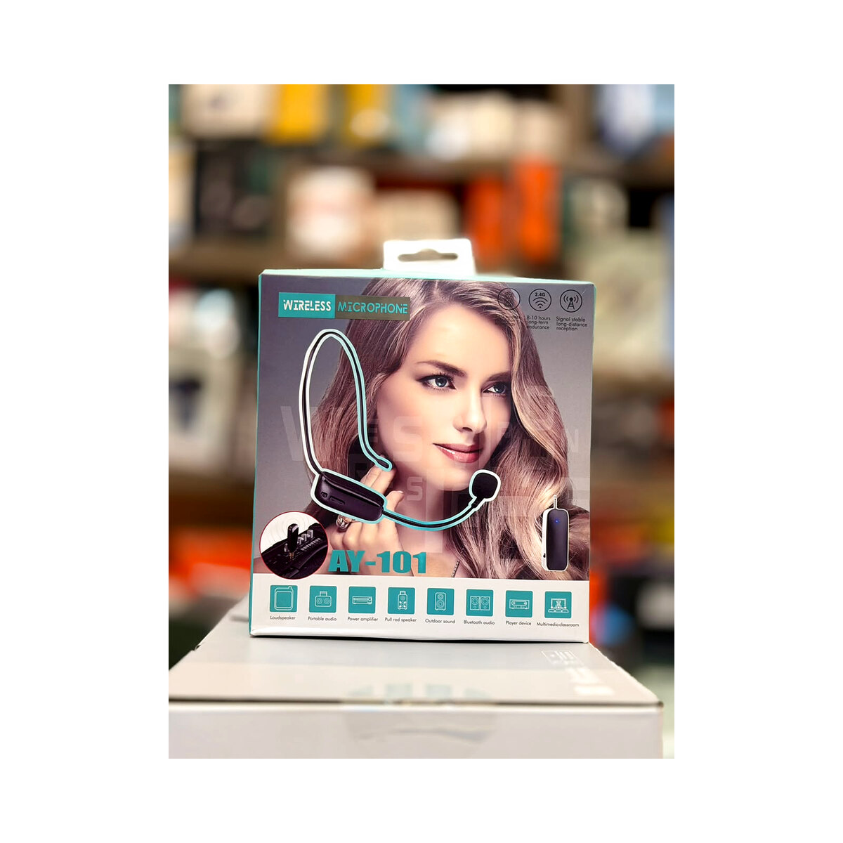AY101 UHF Wireless Headset Microphone