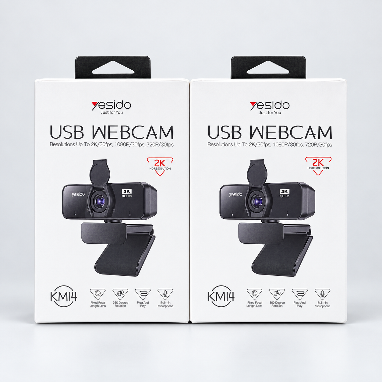 Yesido KM14 2K USB Webcam with Microphone
