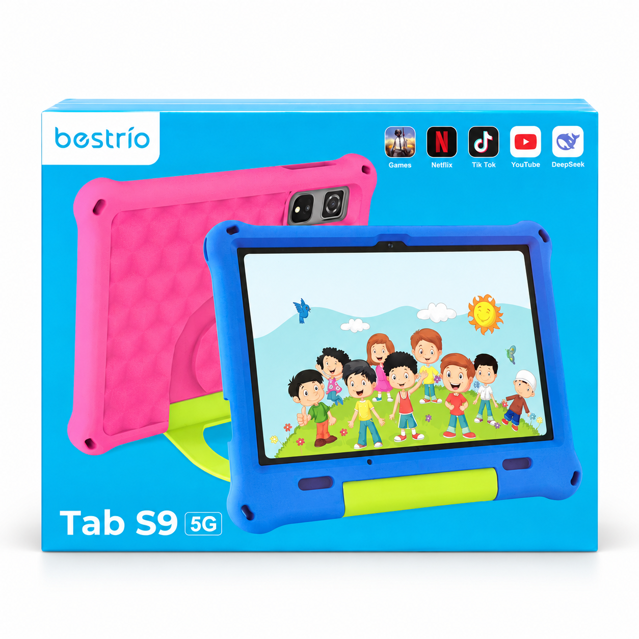 Bestrio Tab S9 5G Kids Tablet 512GB 8GB RAM
