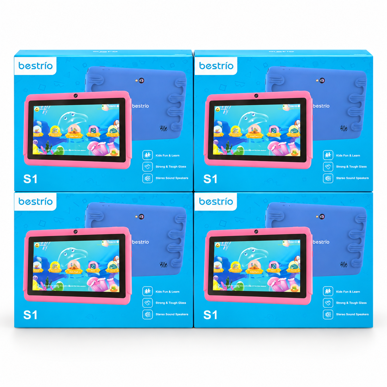 Bestrio S1 Kids Tablet 128GB 4GB RAM