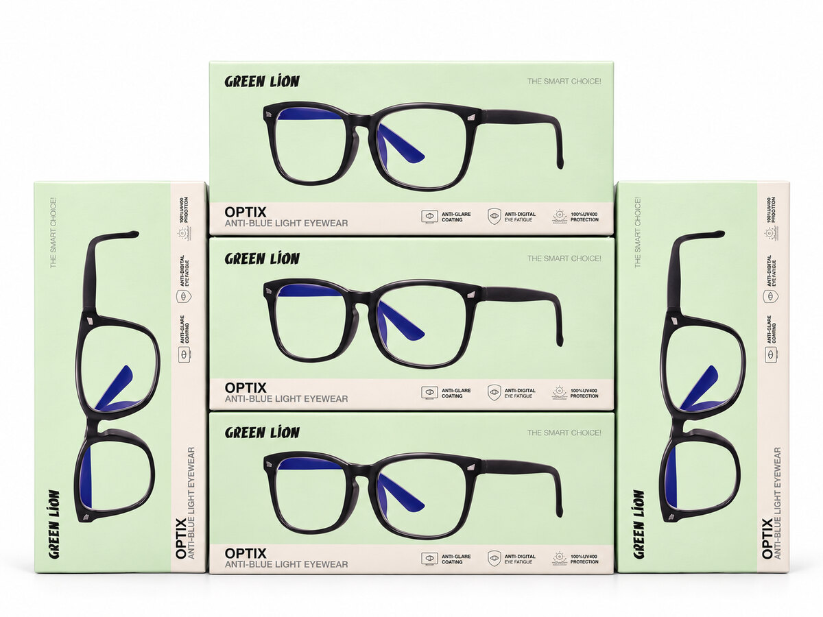 Green Lion Optix Anti-Blue Light Computer Glasses