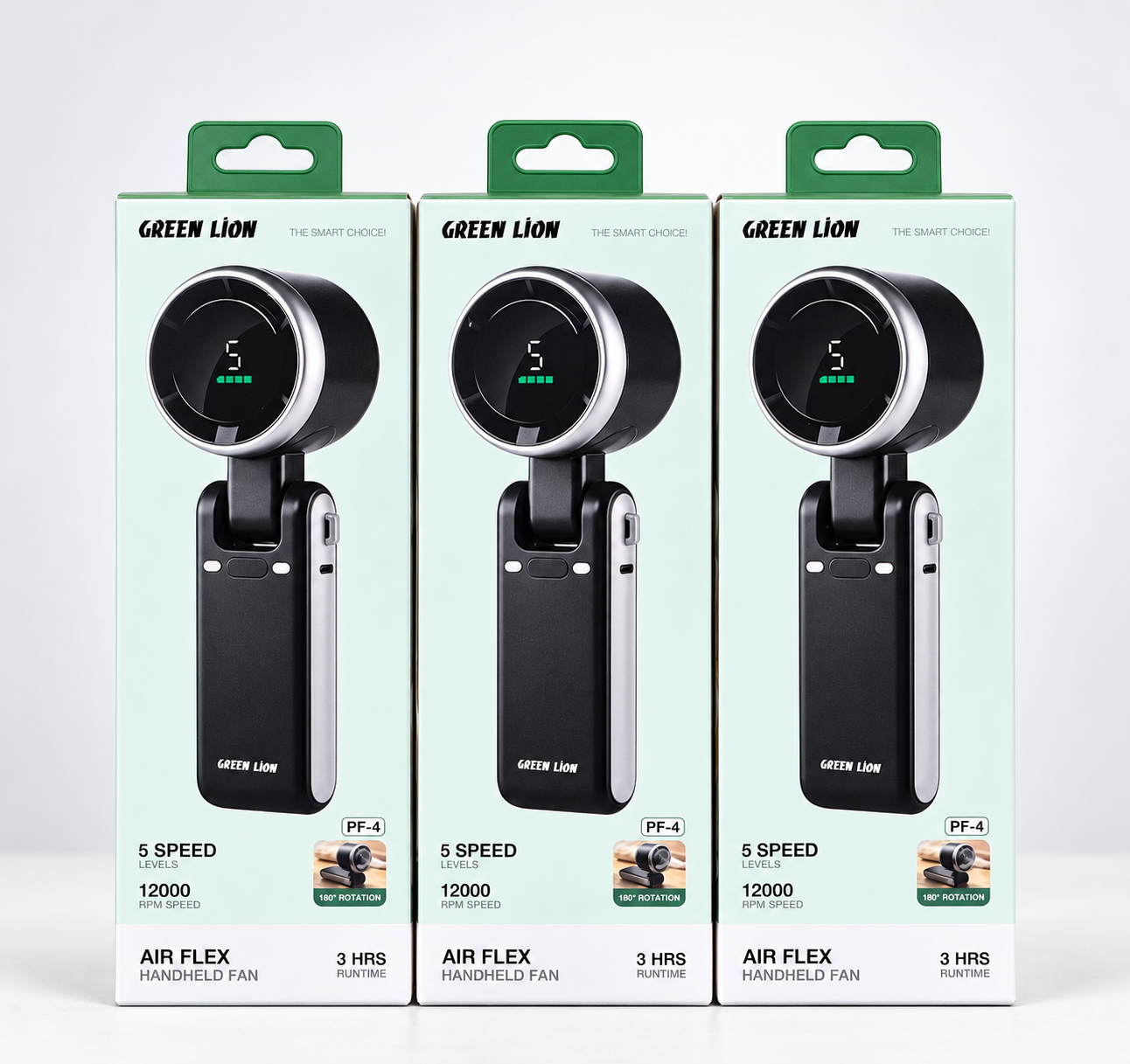 Green Lion Air Flex Handheld Fan