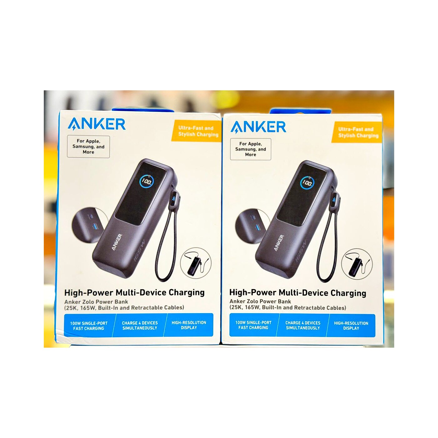 Anker Zolo Power Bank 165W 25000mAh