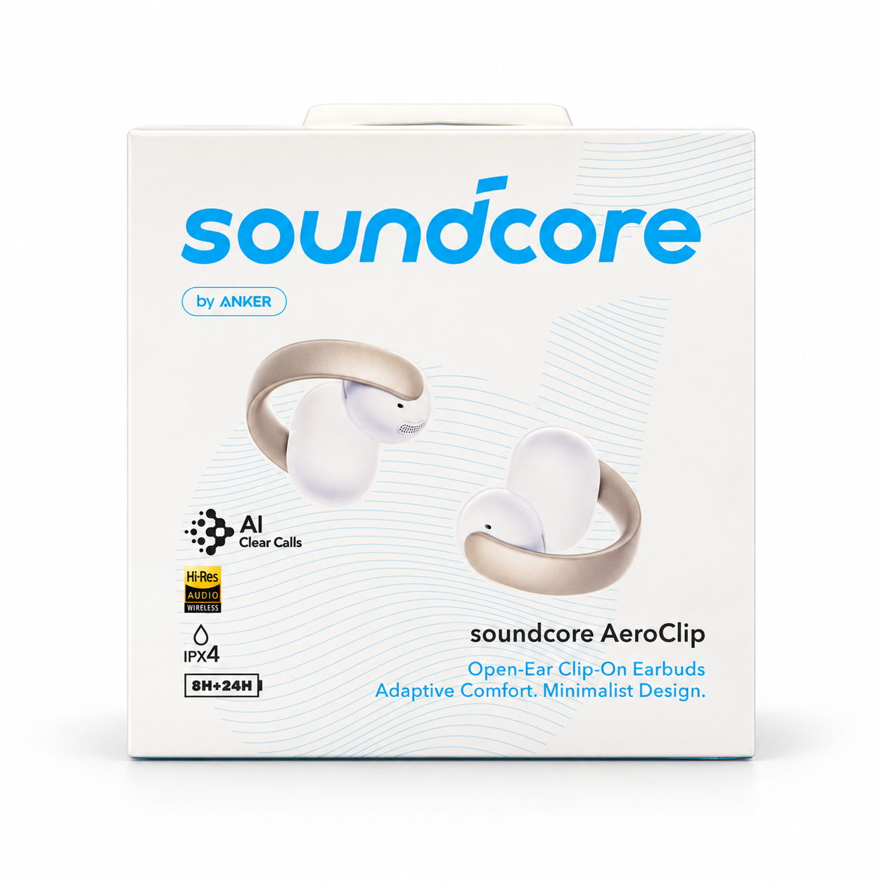 Anker Soundcore AeroClip Open-Ear Wireless Earbuds